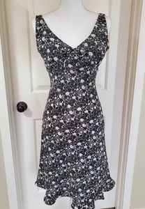 Black and White Floral Dress from Express.